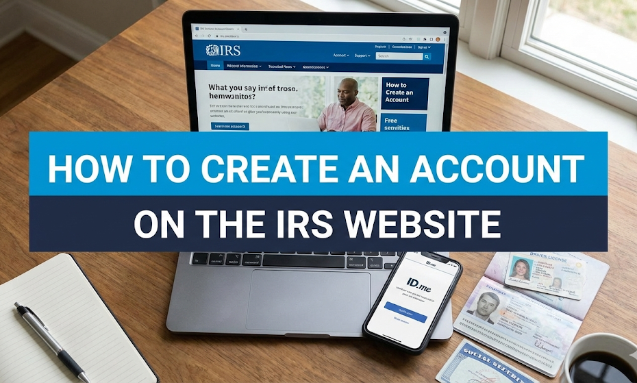 How to Create an Account on the IRS Website